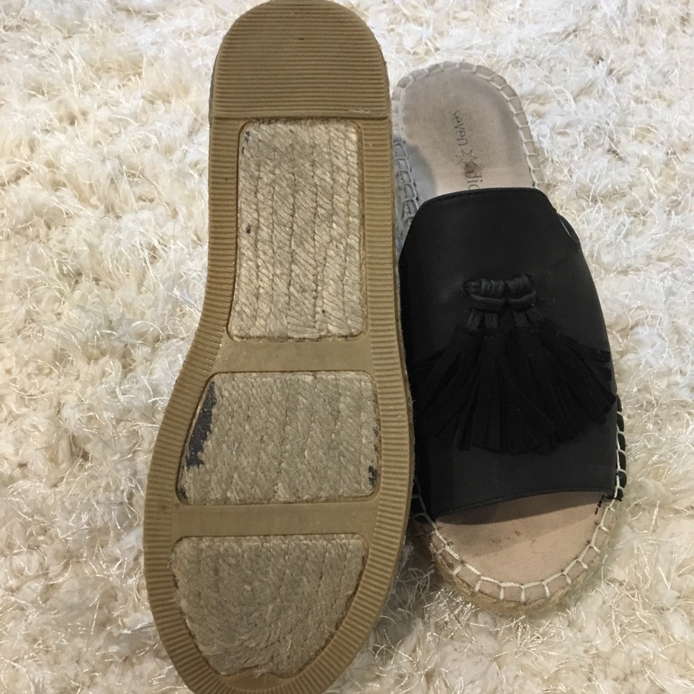 Comfy black sandals - Picture 5 of 8